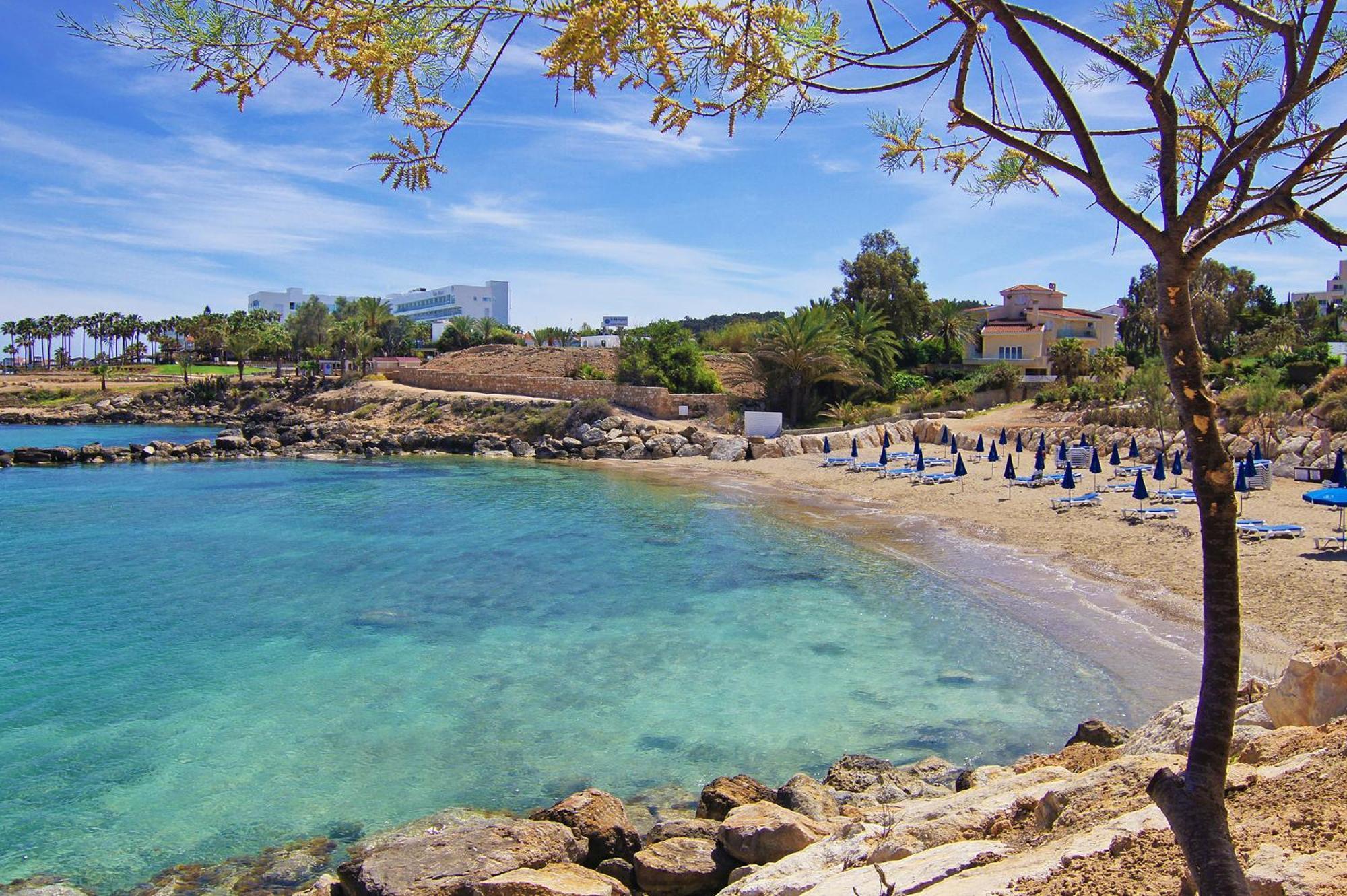 Calypso - Coralli Beachfront Apartment Protaras Buitenkant foto